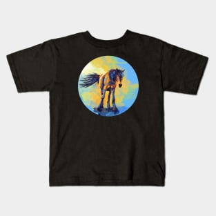 Horse in the Sunlight Kids T-Shirt